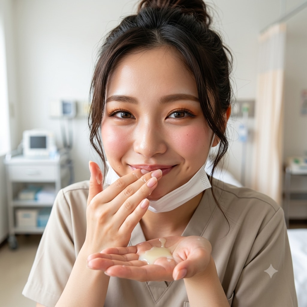 可愛い看護師さんにお願いしたら...