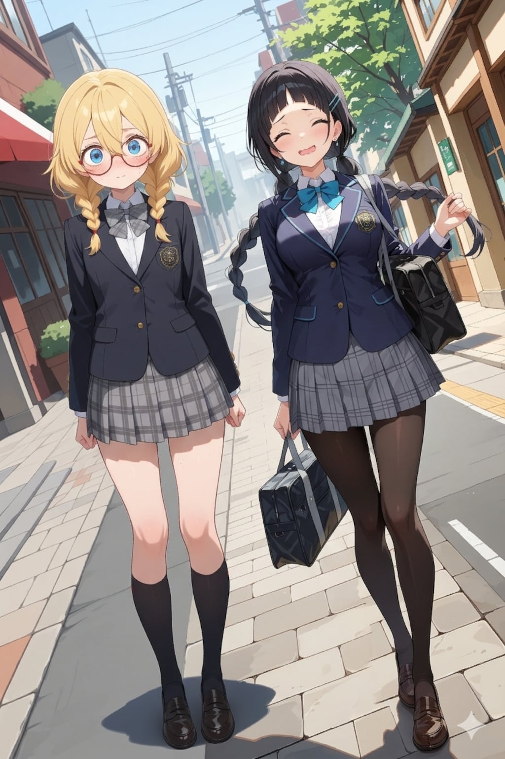 エミリーちゃん×こよみちゃん