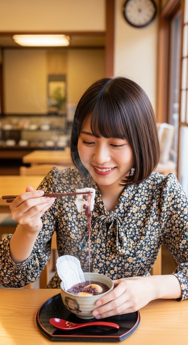 ナプキンおしるこ