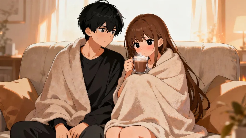 学校帰りに雨が降ったので家でお風呂に入るみことちゃんと彼氏