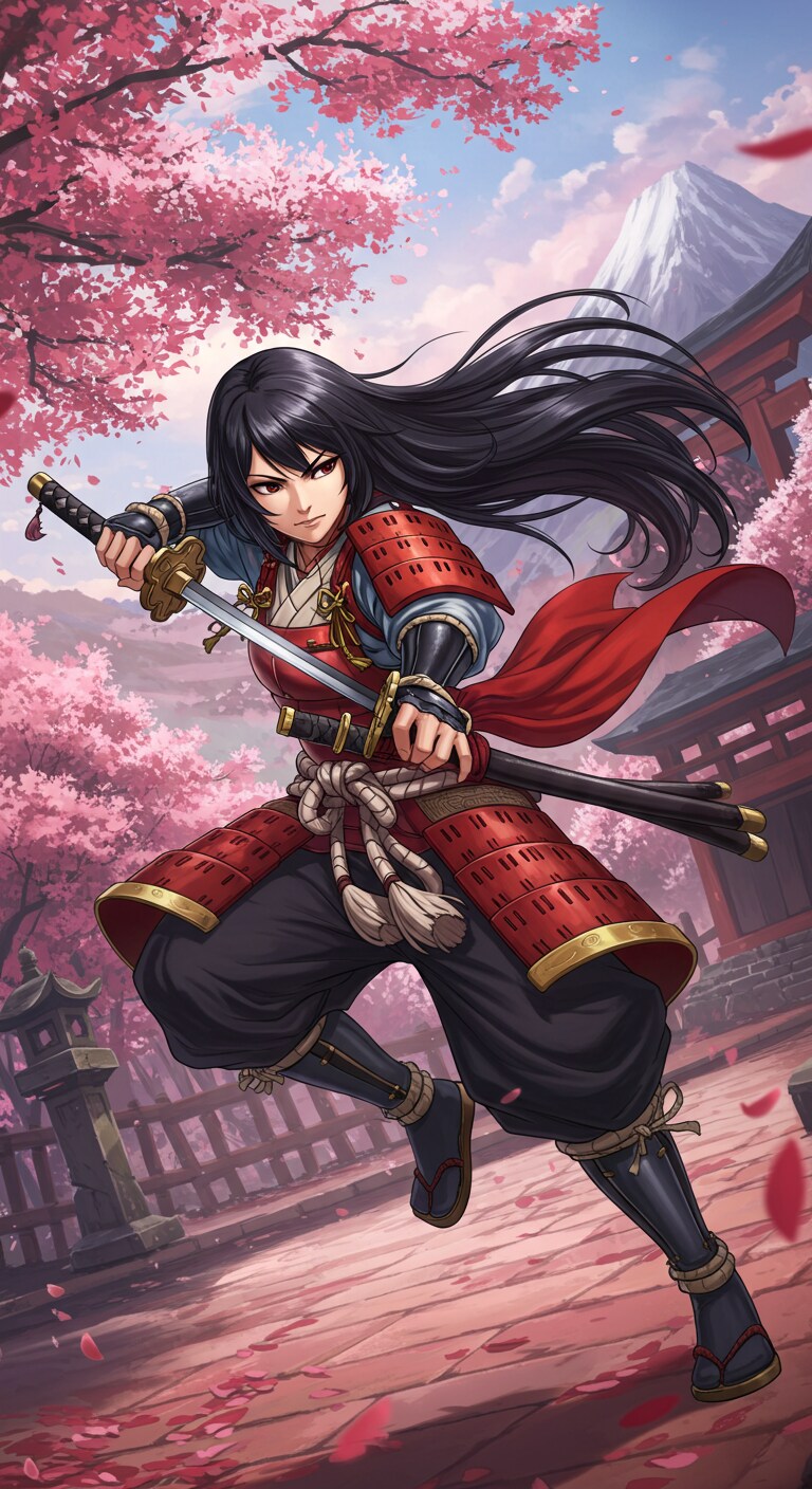 女武者　ImageFX土産