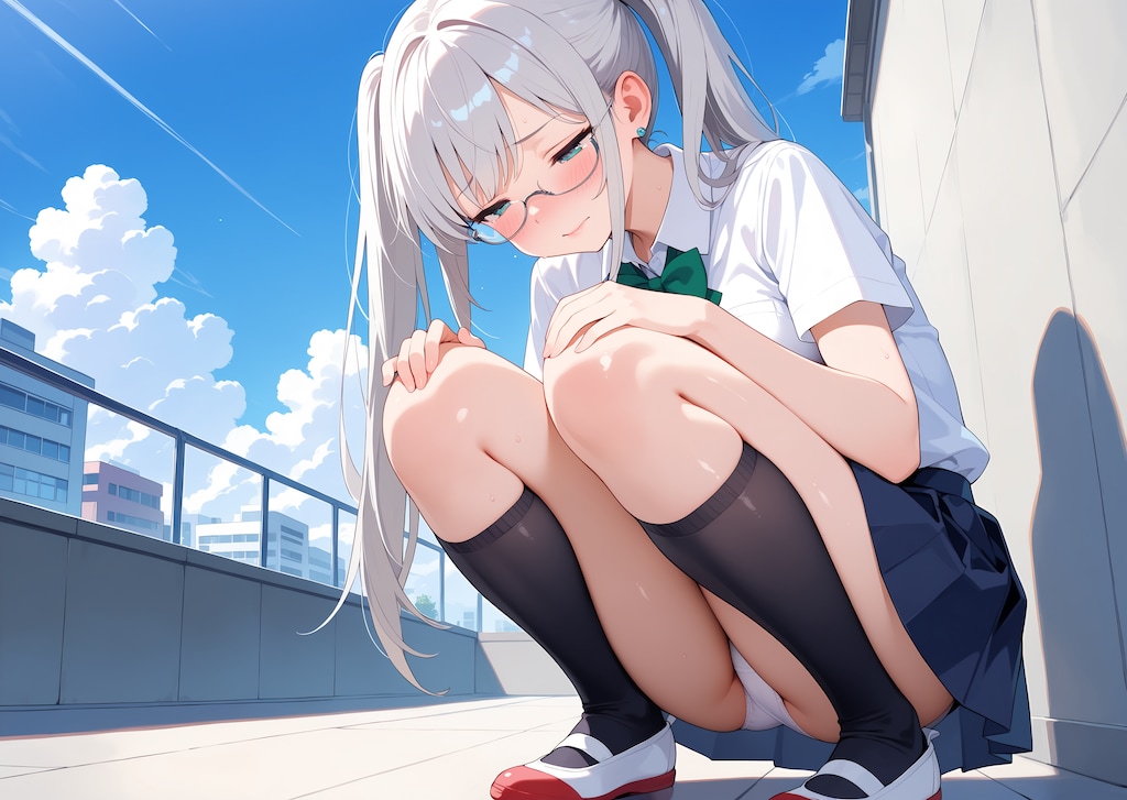 パンツガン見されて濡れちゃった♪