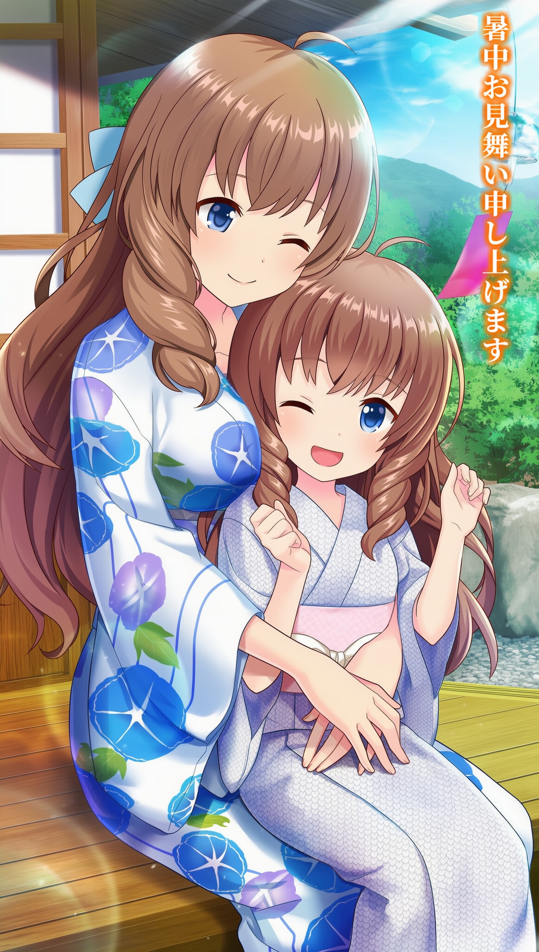 【✨🎐ちちぷい公式投稿企画：涼🍉✨・ 版権キャラ】有村詩音ちゃん『暑中お見舞い申し上げます』３４