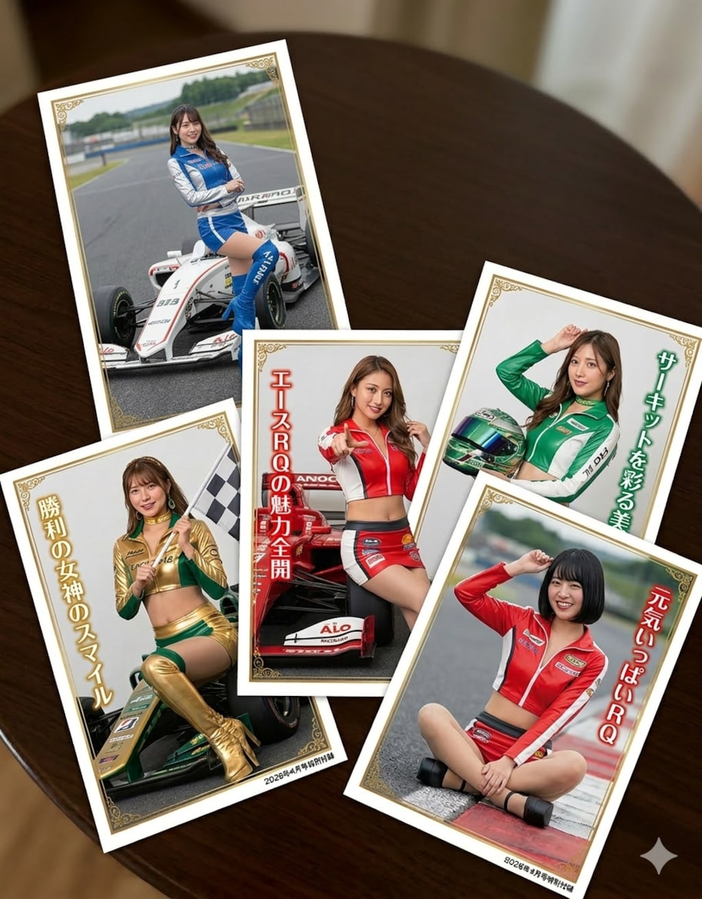 特別付録のトレーデングカード