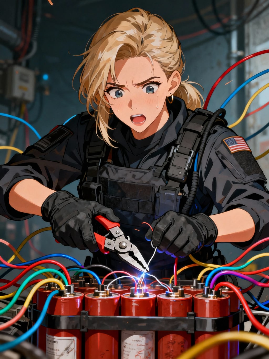 沢山あり過ぎて、うわ！火花出てるし！