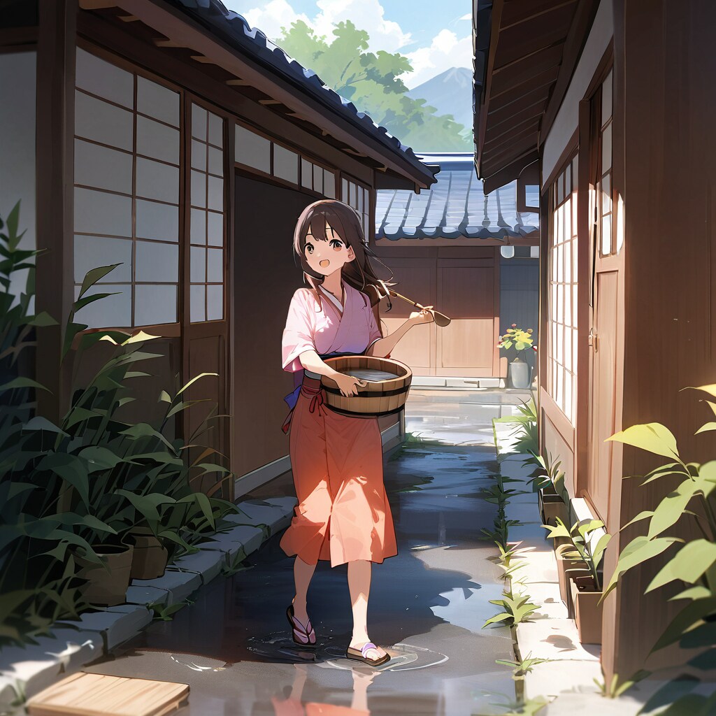 水撒き | の人気AIイラスト・グラビア