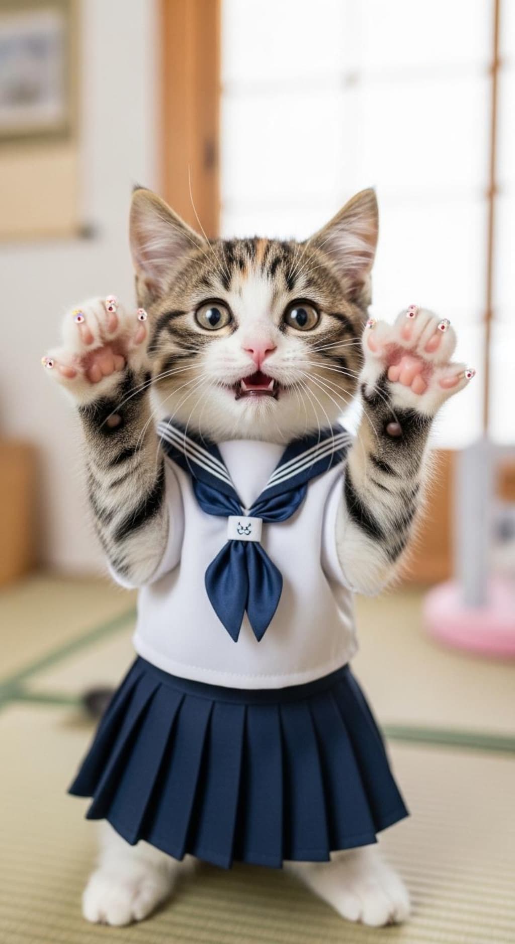 ポリッシュにゃんにゃん《ネイルアートみてー》