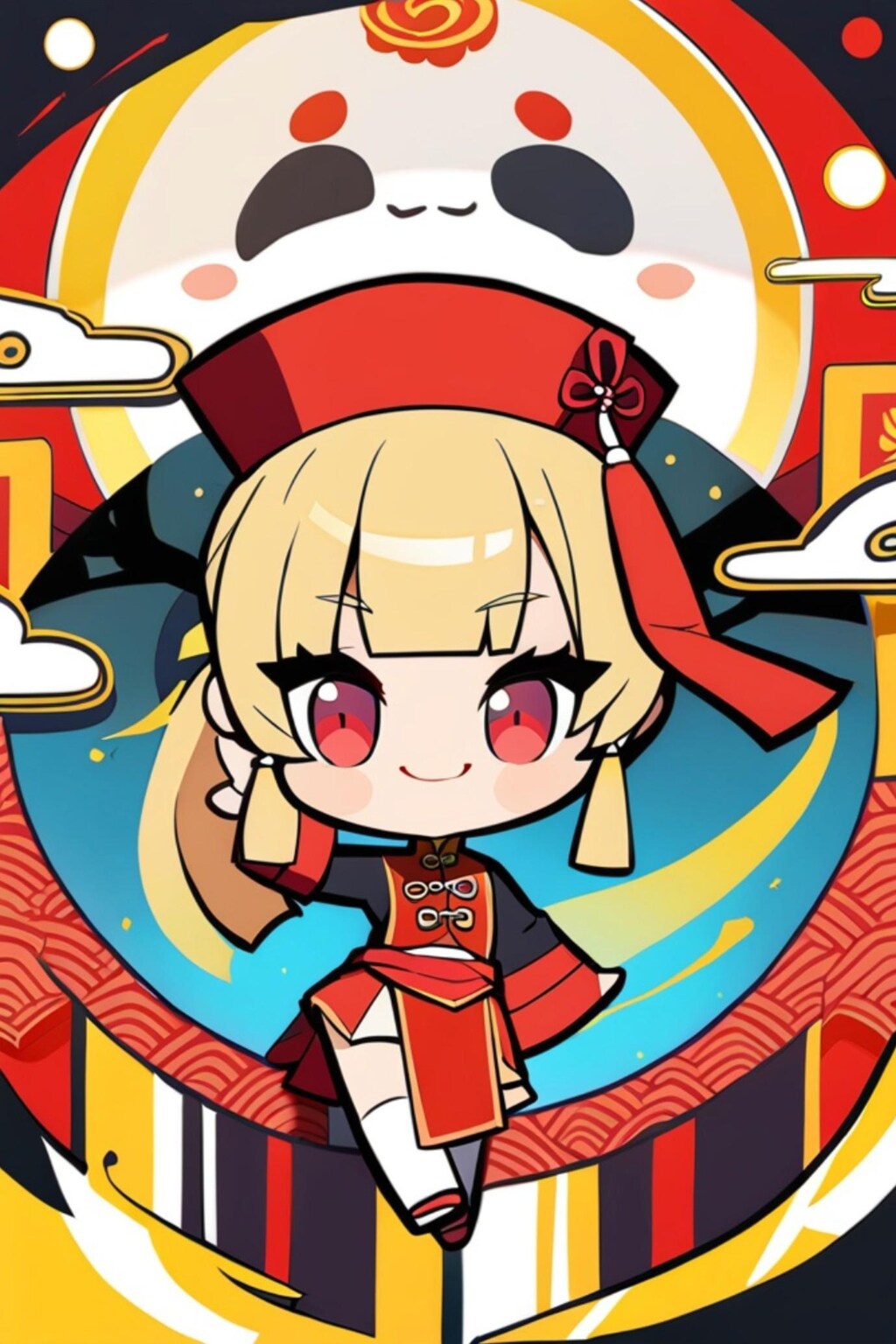 金髪のキョンシーちゃん