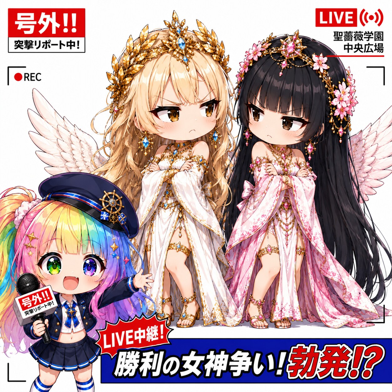 勝利の女神争い❗️勃発⁉️