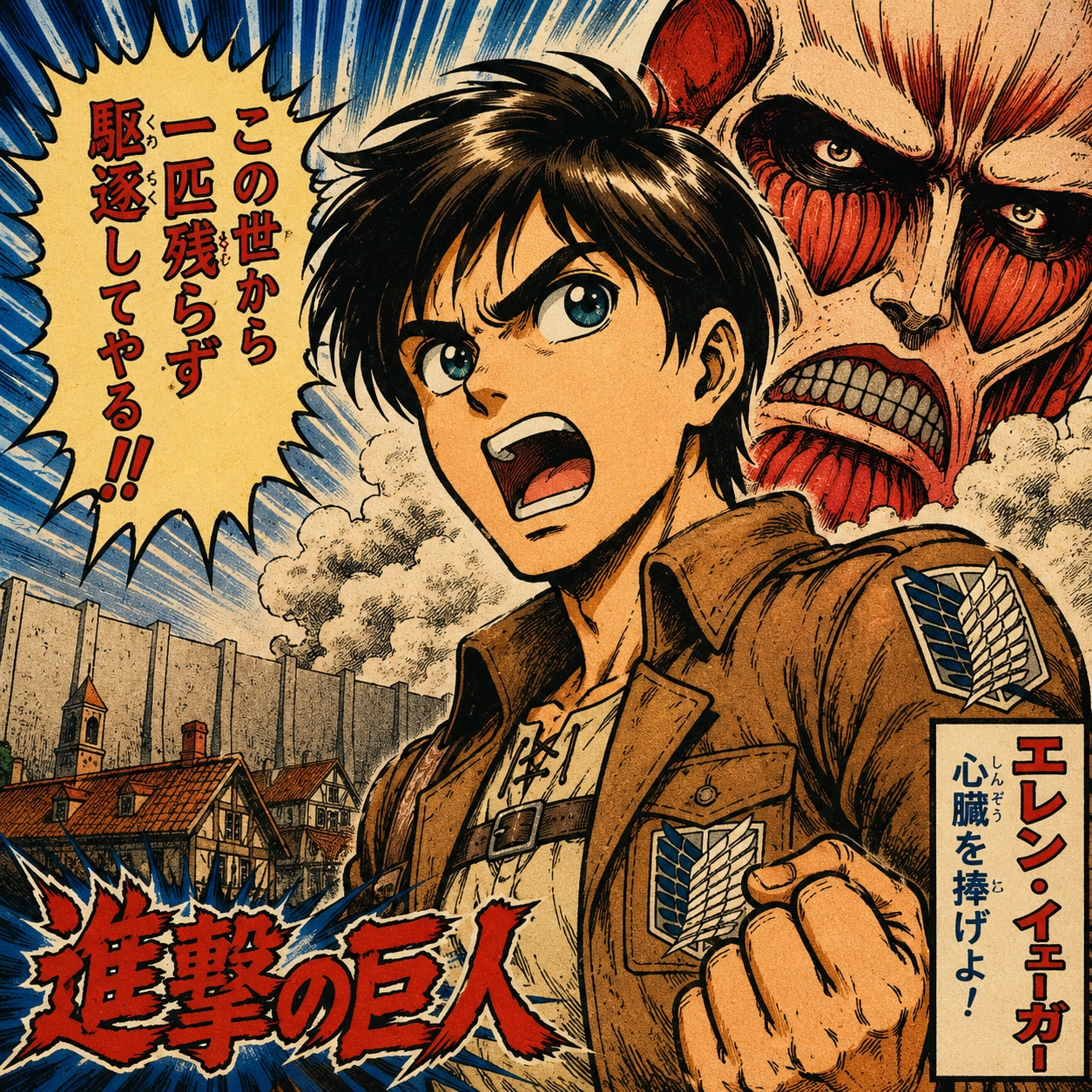 retro Eren | の人気AIイラスト・グラビア