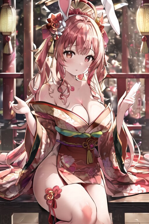 和服バニーガール