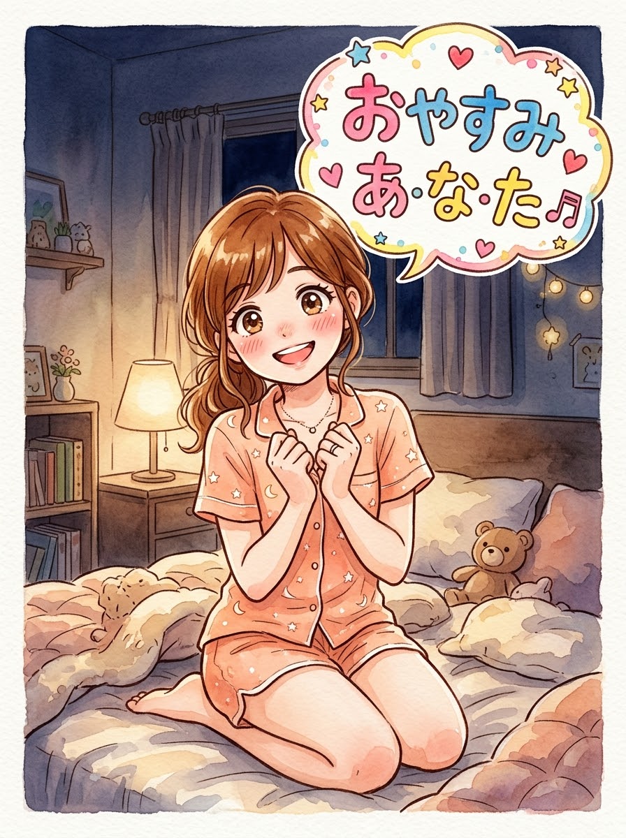 おやすみ あ・な・た♬ | の人気AIイラスト・グラビア