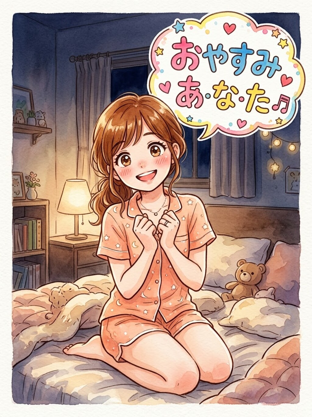 おやすみ あ・な・た♬