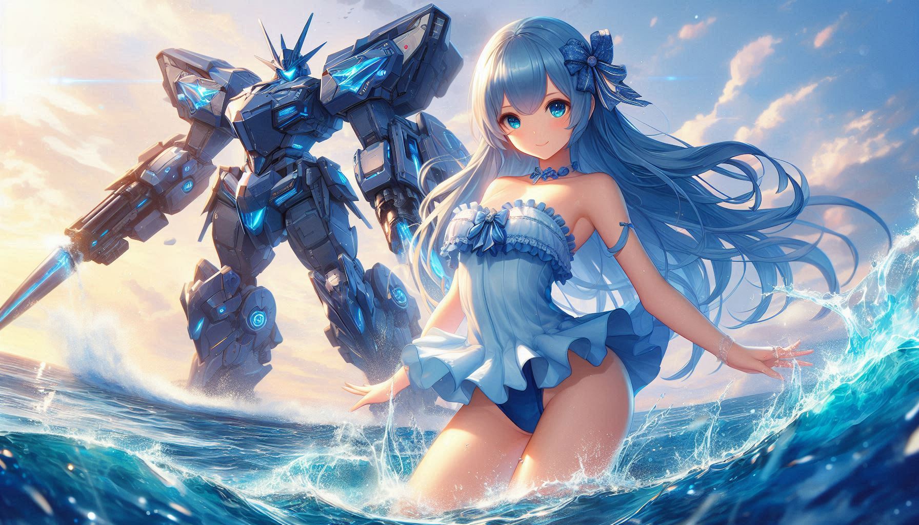 Dalleで"ロボパイ"チャレンジ | の人気AIイラスト・グラビア