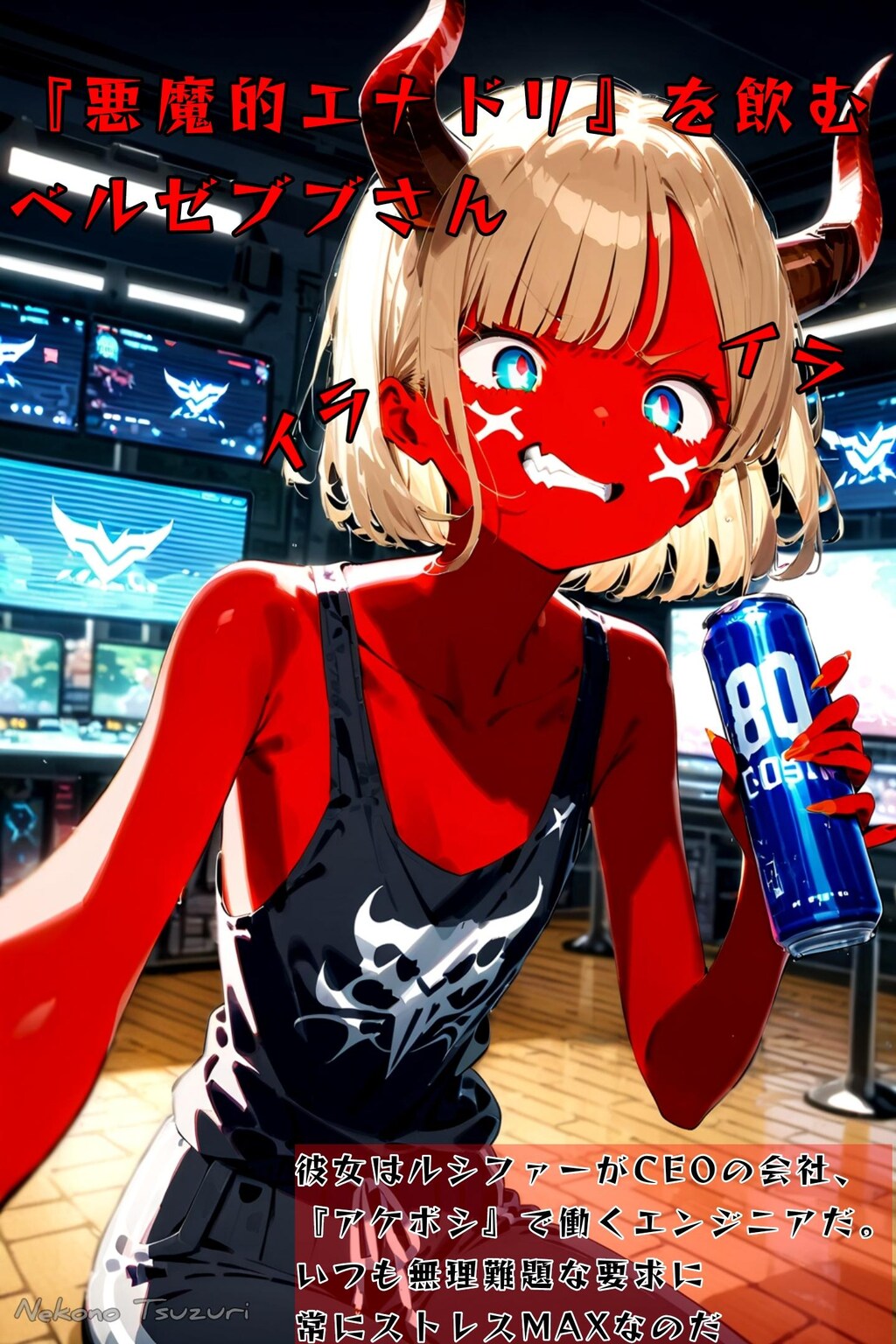 アケボシ エンジニアのベルゼブブさん 「俺はベルゼブブ、俺は今、めっちゃ怒ってるんだ！」