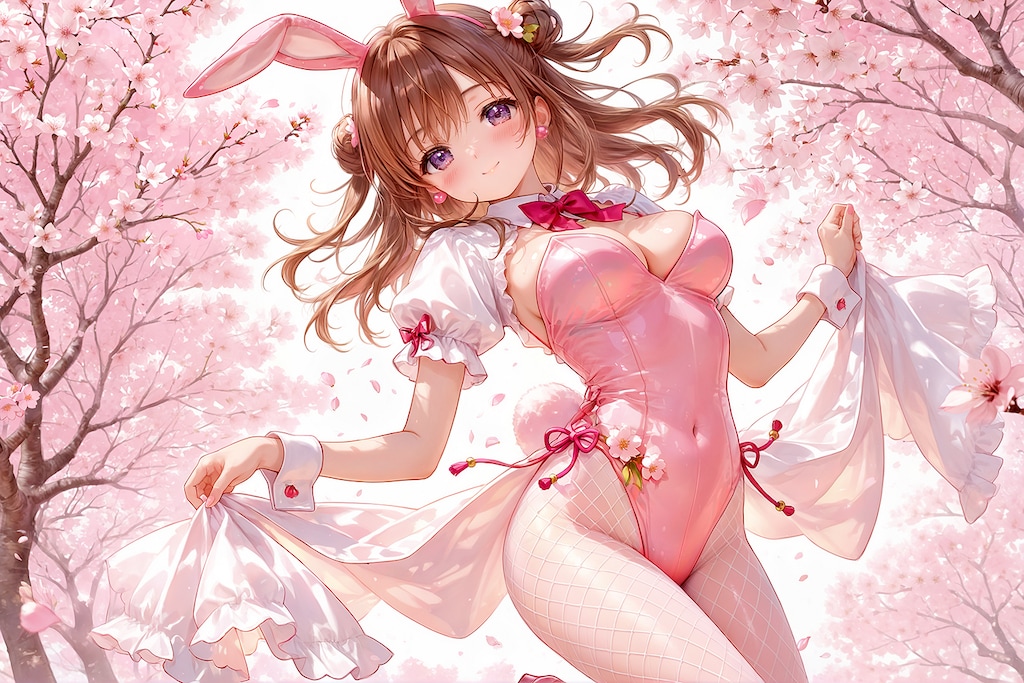 桜バニー