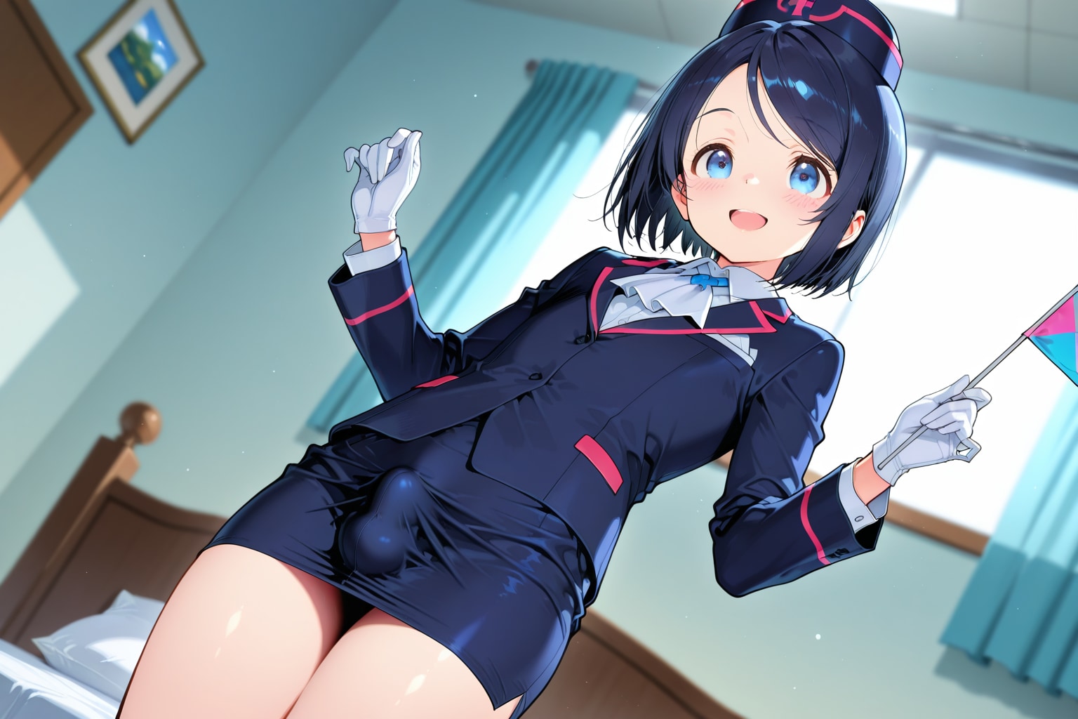 男の娘試作_バスガイド2