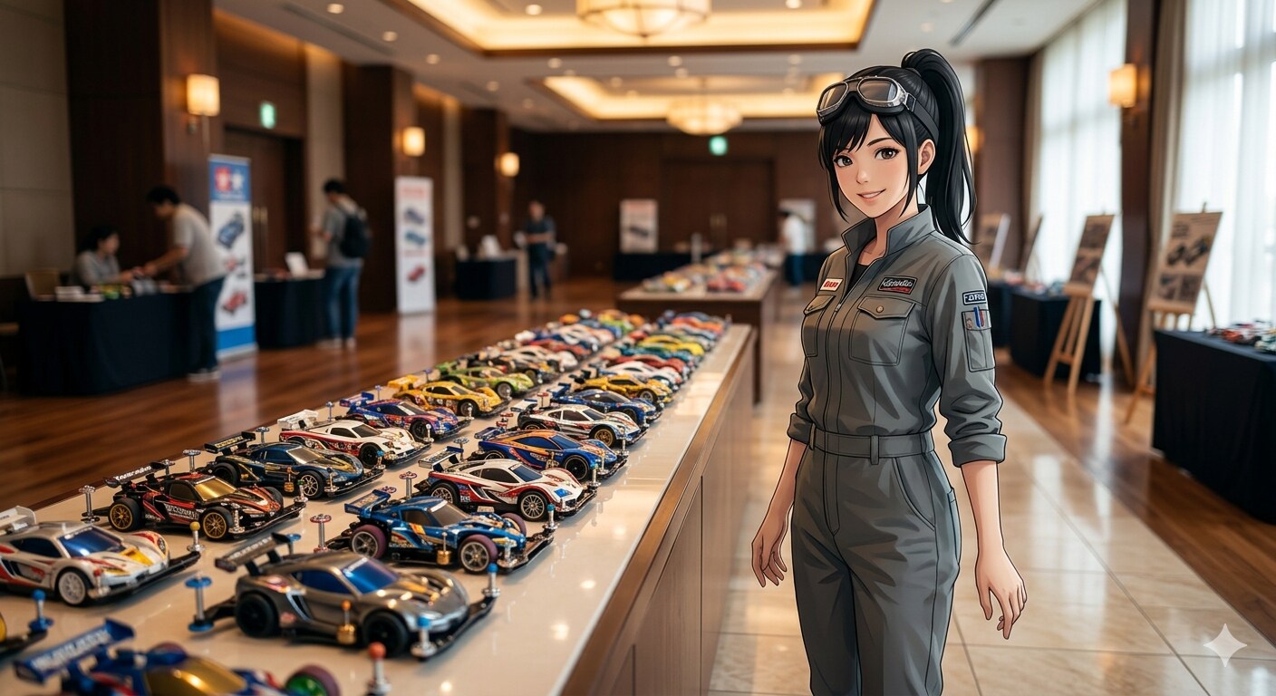 ミニ四駆会場入り口