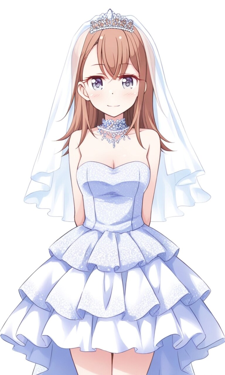 花里みのり ウエディングドレス