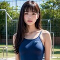 スクール水着女子たち 5枚目