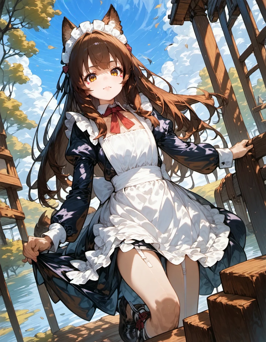 Maid of the Summer Sky