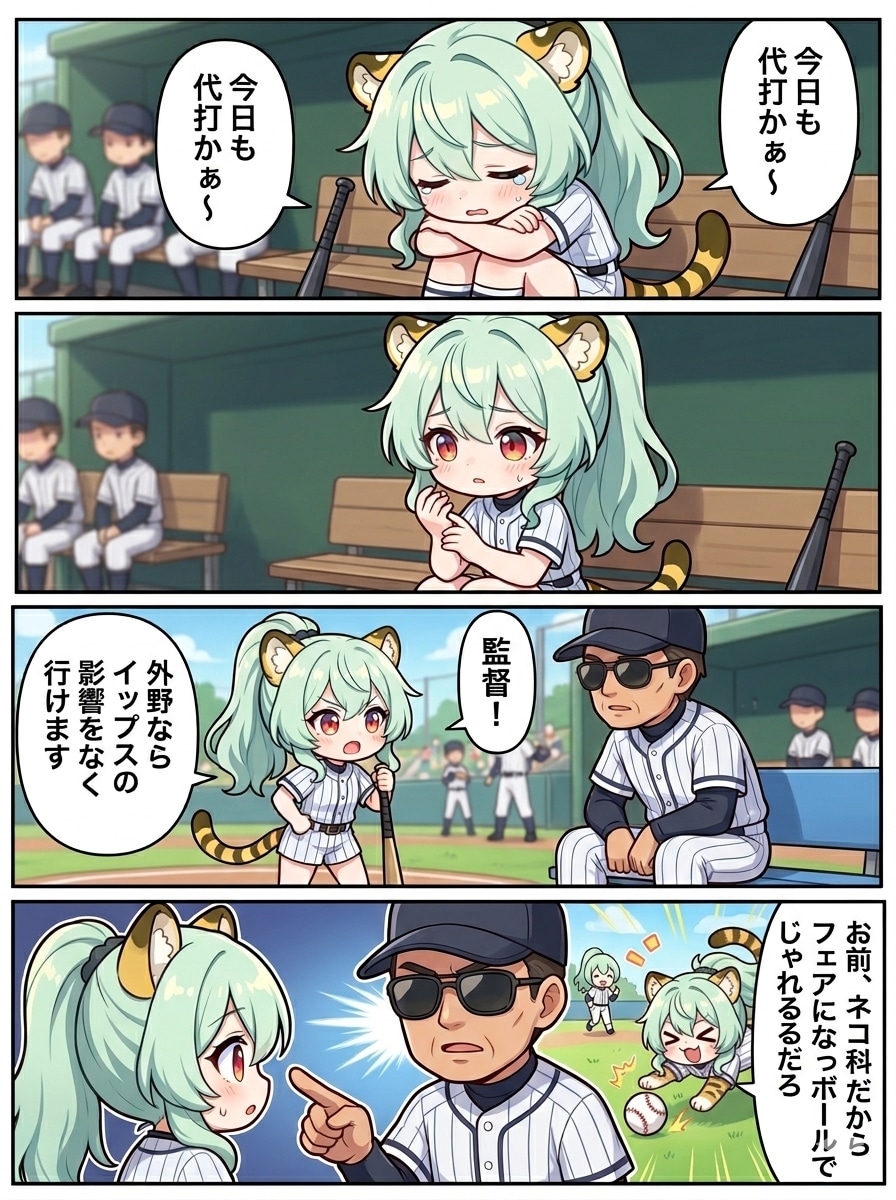 代打のマコちゃん