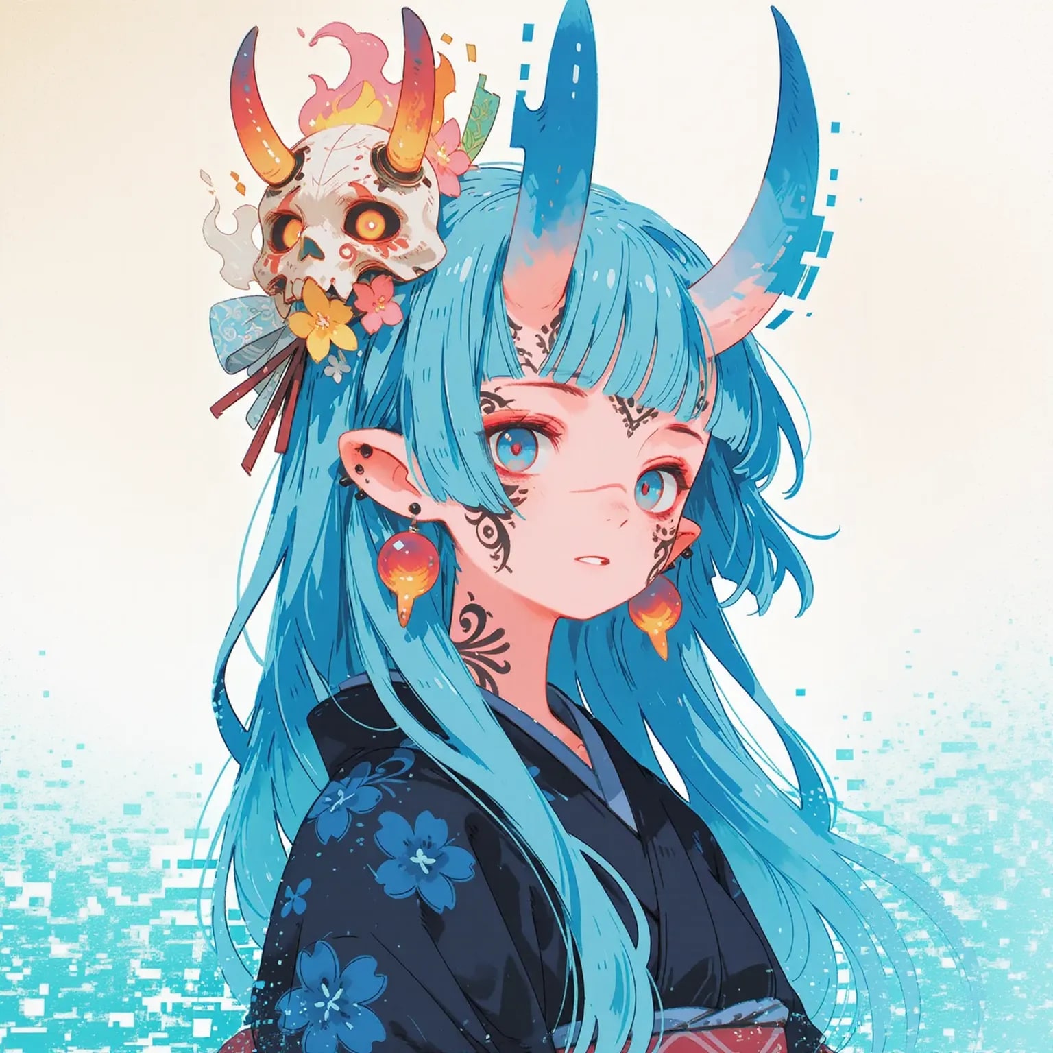 鬼飾り | の人気AIイラスト・グラビア