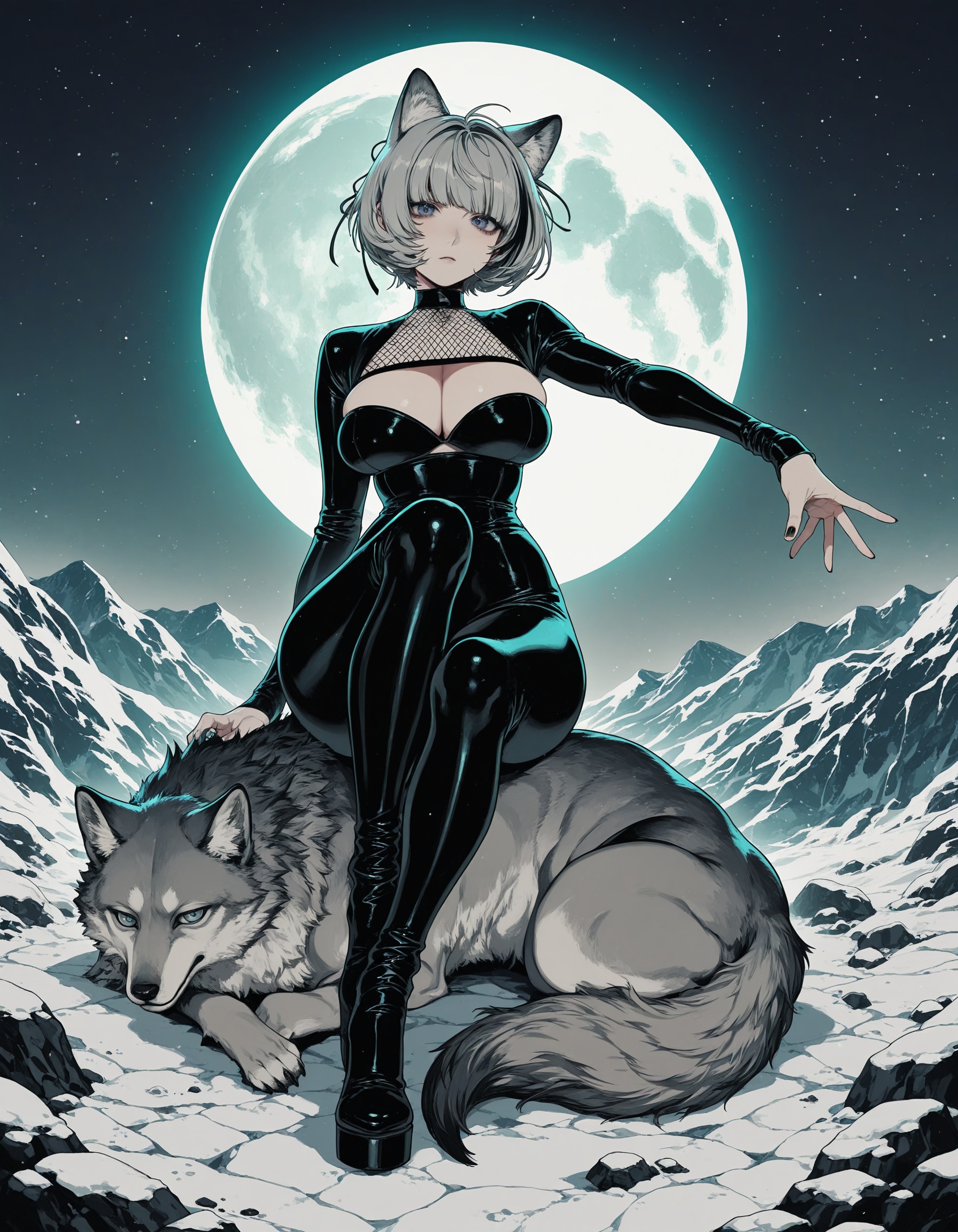 狼達 | の人気AIイラスト・グラビア