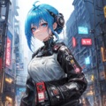 CyperPunk Girl 3枚目