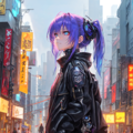 CyperPunk Girl 2枚目