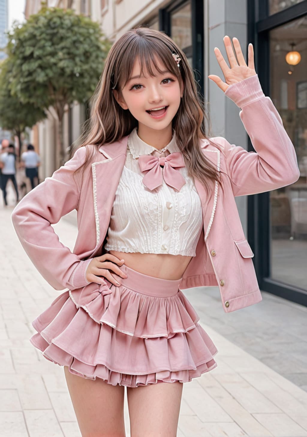 さくらちゃんと待ち合わせ