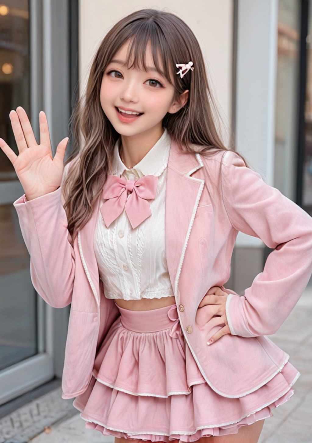 さくらちゃんと待ち合わせ