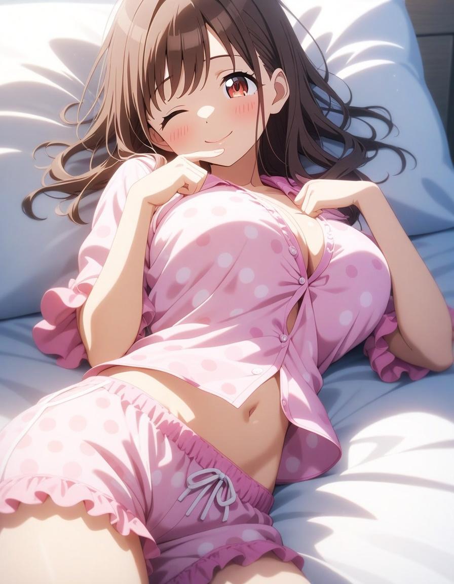 朝から智代子にぶっかけ