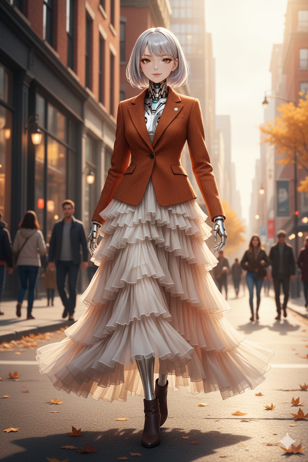 Gemini(nano banana)を経由したメカ子