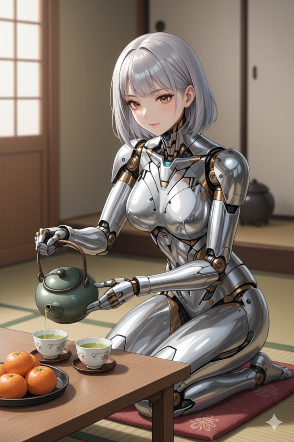 Gemini(nano banana)を経由したメカ子