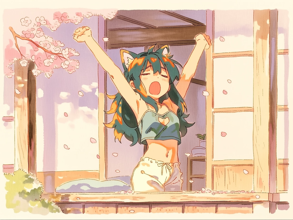 春の目覚め（６）翠鈴　niji7 | の人気AIイラスト・グラビア