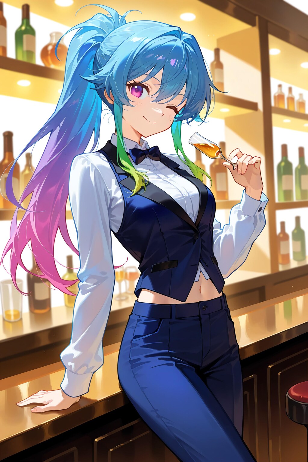 バーテンダー花梨ちゃん