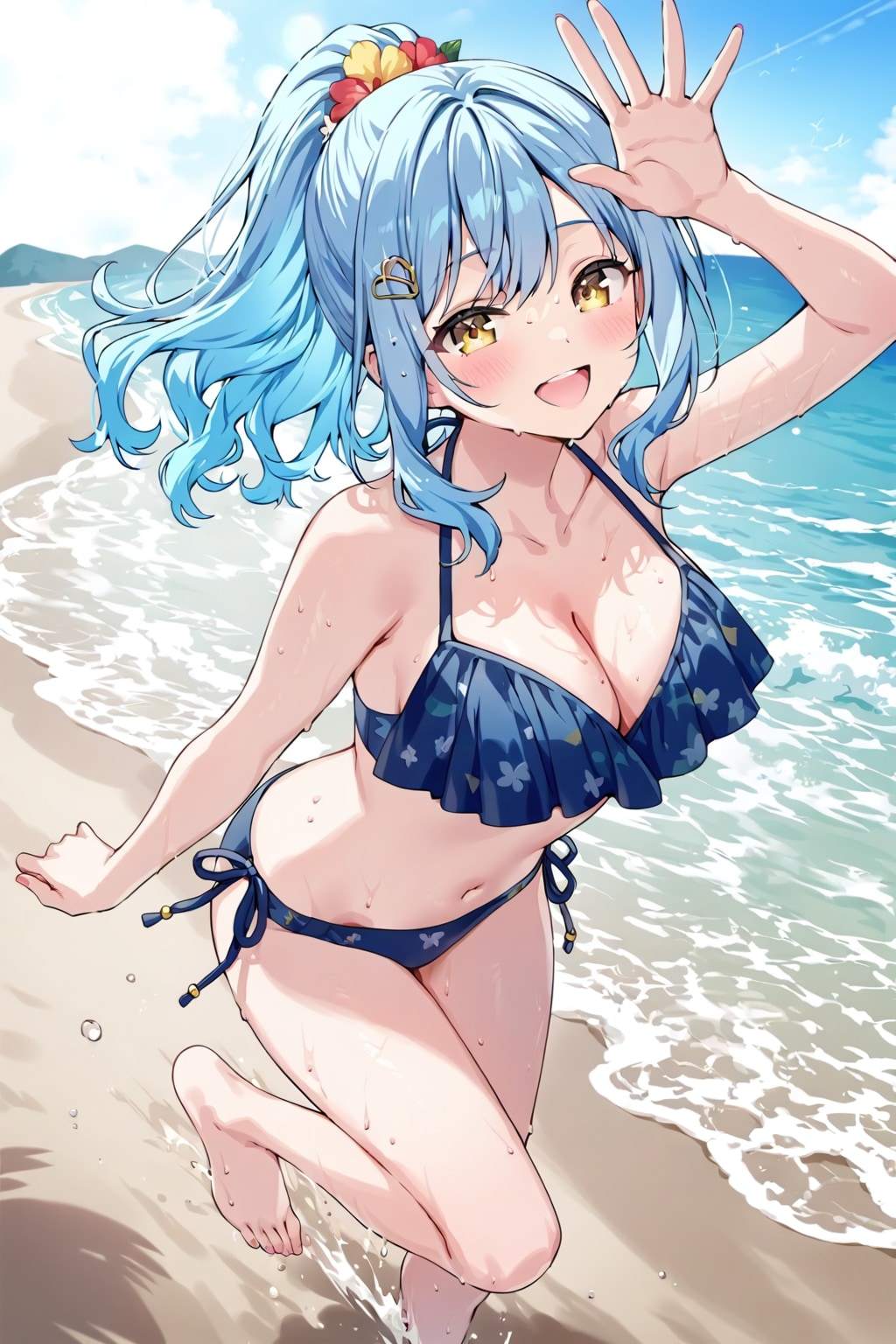 水着の彼女