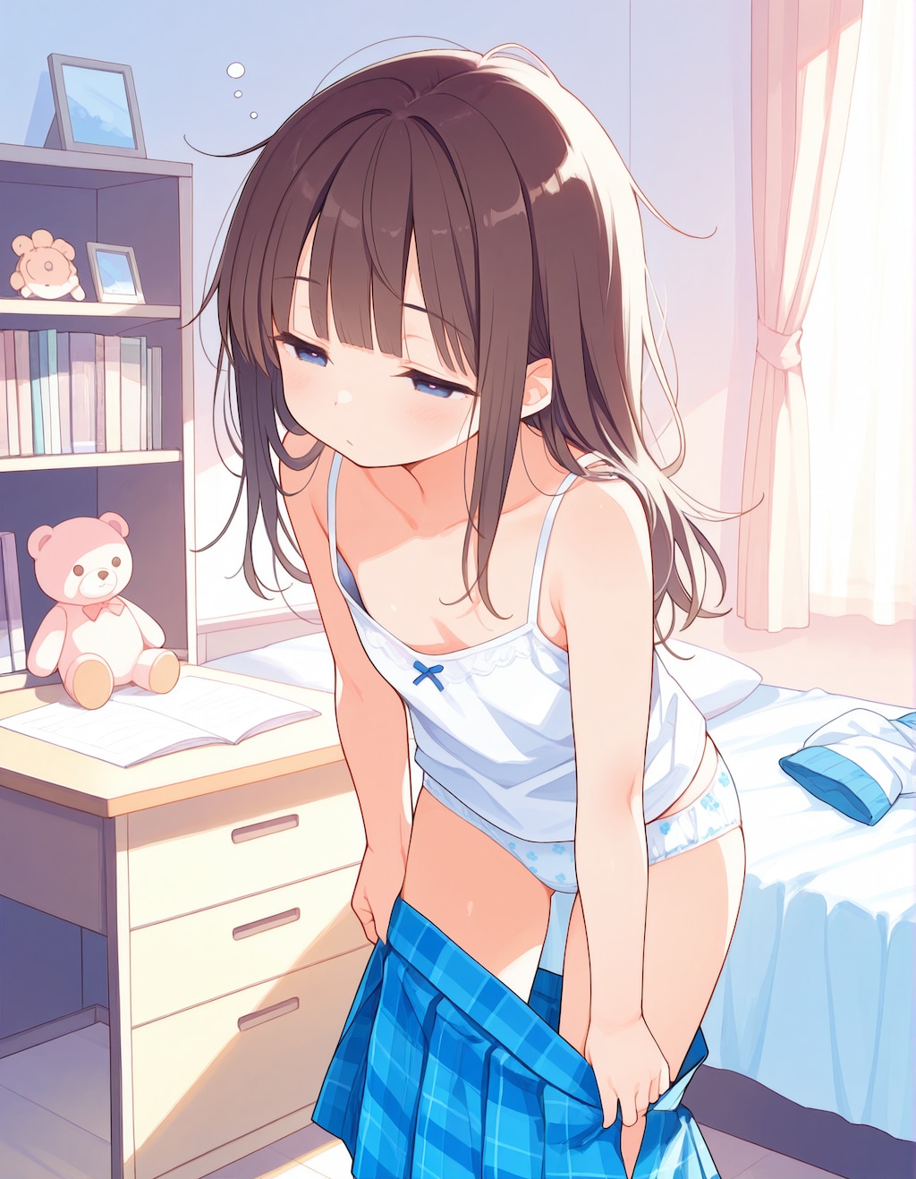 寝起き２