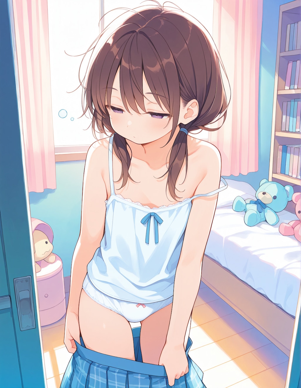寝起き２