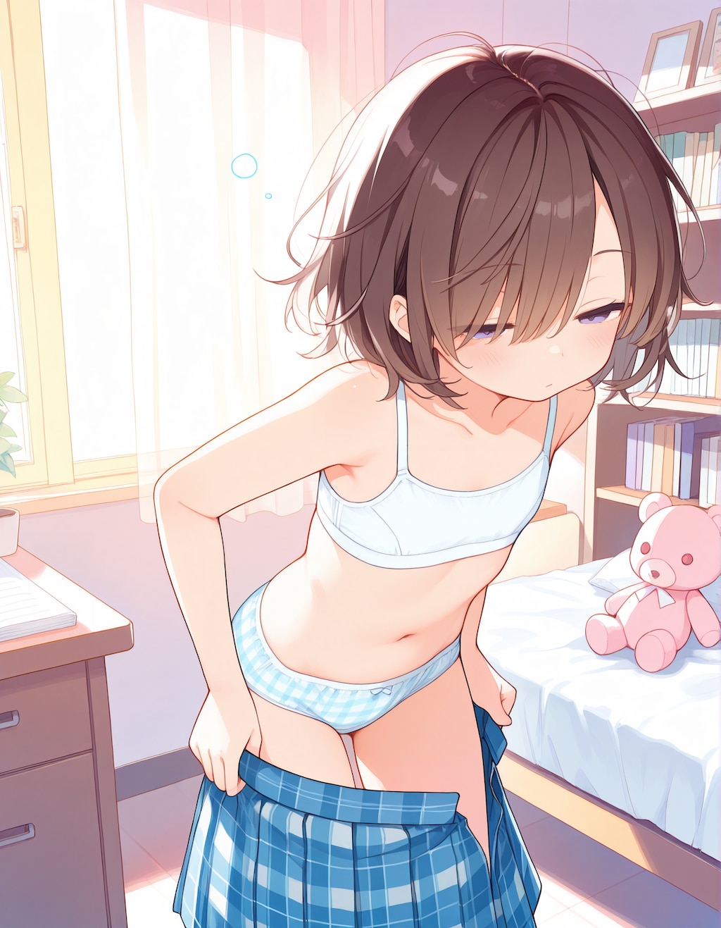 寝起き２