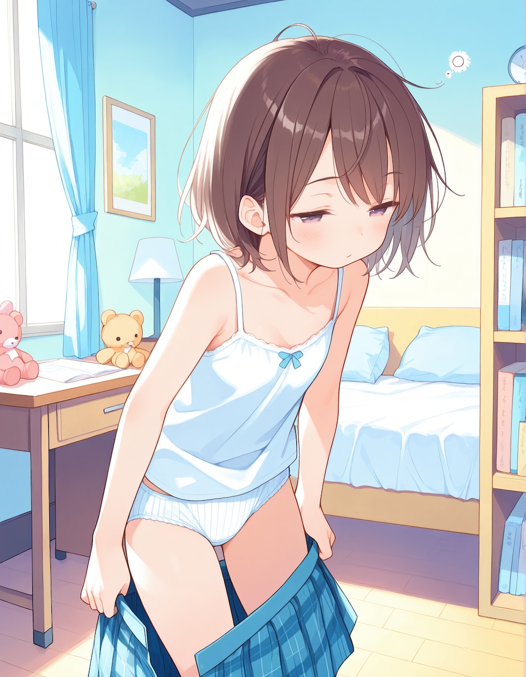 寝起き２