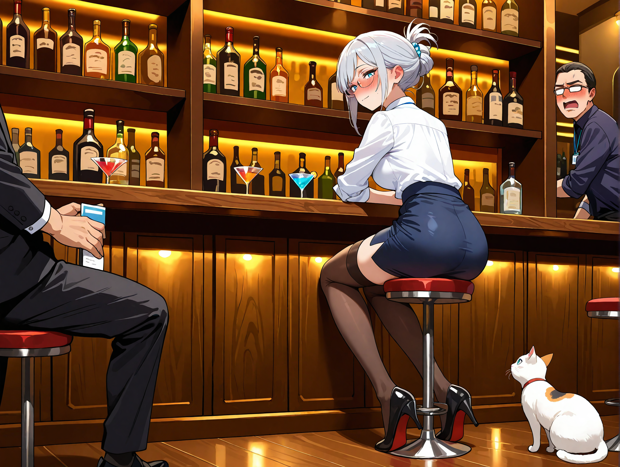 酔ってるところを襲われる露峰さん