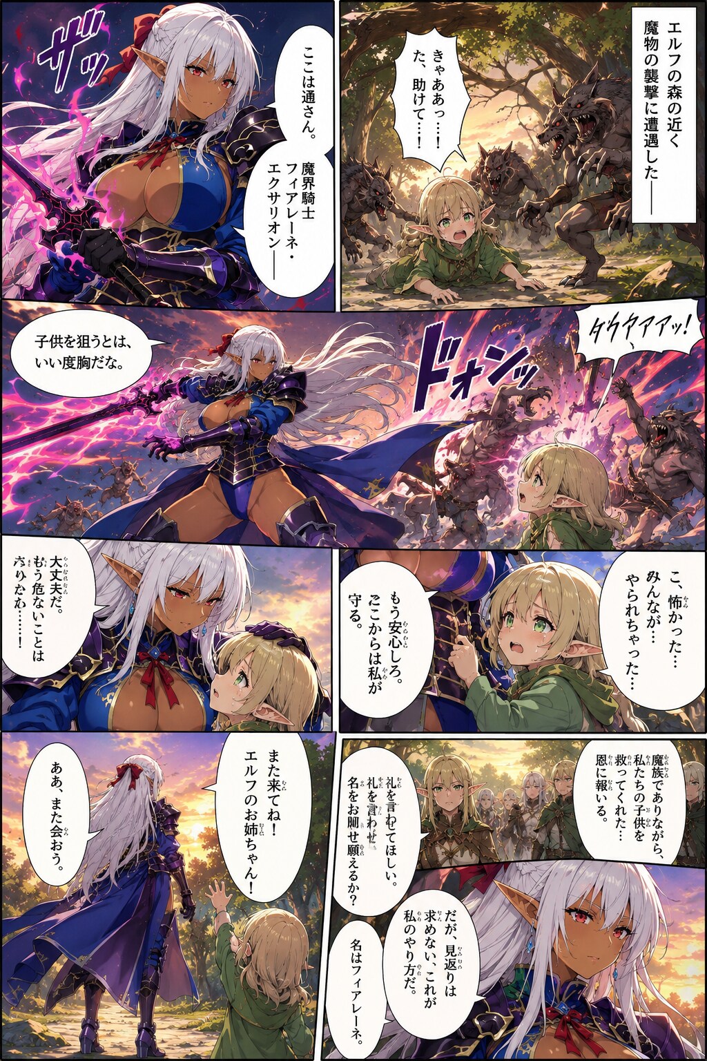 エルフの森との一時休戦