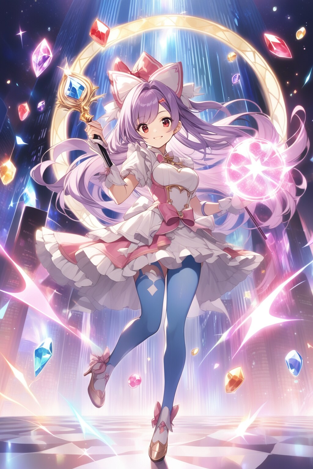 紫髪の魔法少女 VEGA