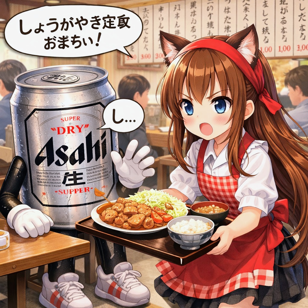 最速で料理を提供する小さな女の子