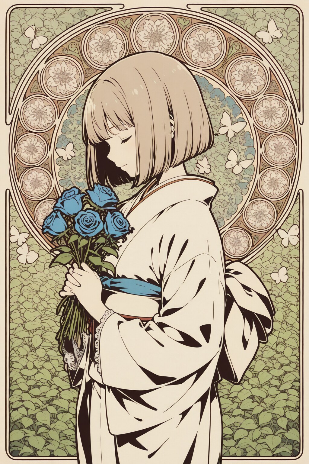 和装少女 | の人気AIイラスト・グラビア