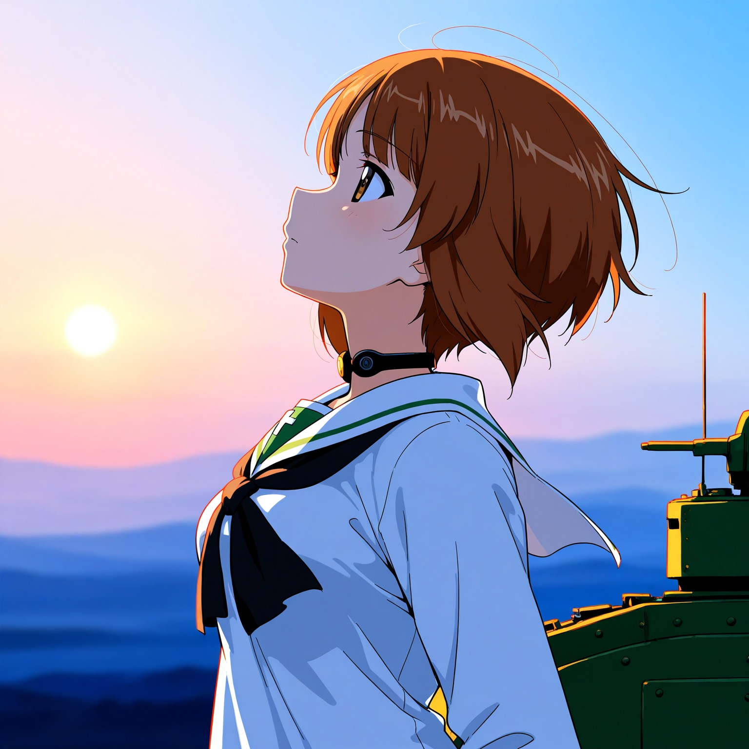 朝焼けの下令 | の人気AIイラスト・グラビア