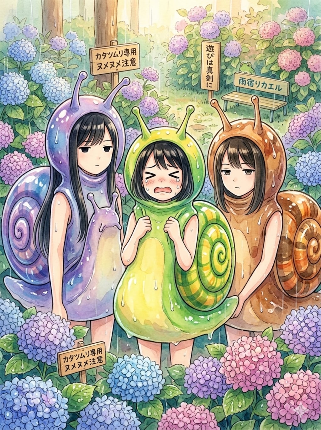 ヌメヌメ注意