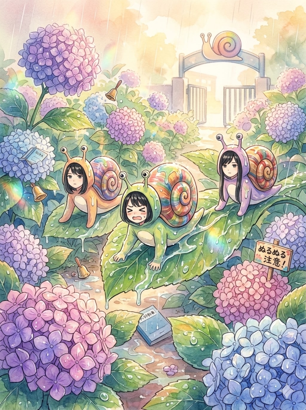 ヌメヌメ注意